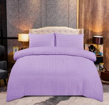 100 % Polyester  Bedding Sets Seersucker Duvet Cover Set Premium Range