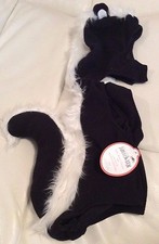 Pottery Barn Kids Baby Skunk Halloween Costume 6-12M NWT Lil Stinker Fast Ship