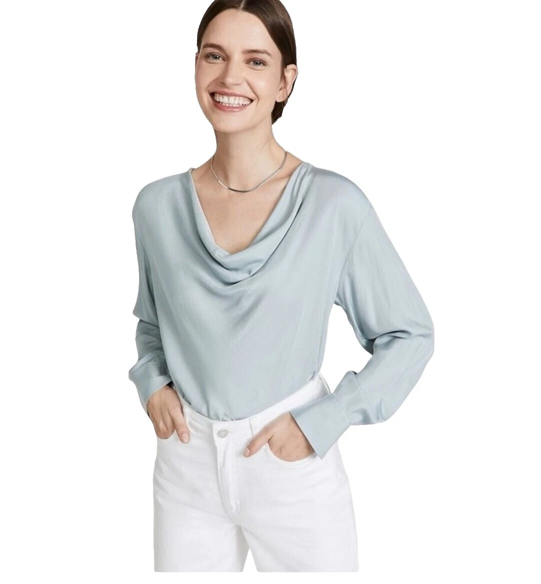 Vince Silk Blouse Tops for Women