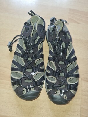 Keen Newport H2 Sandalen Jungen Schwarz Grau Wassersandalen Gr 36