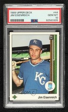 1989 Upper Deck Jim Eisenreich #44 PSA 10 GEM MT b5f