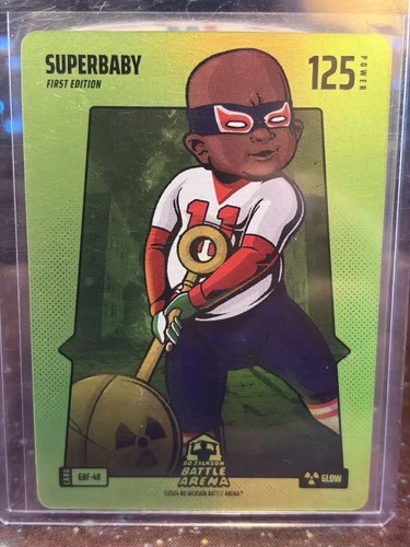 2024 Bo Jackson Battle Arena - SUPERBABY GLOW Green Battlefoil -GBF-48