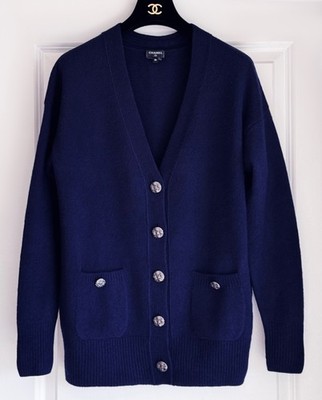 専用 CHANEL CC Button Cashmere Cardigan s-l400.jpg