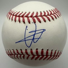 ABNER URIBE Signed Official MLB Baseball - Milwaukee Brewers - AUTO  - BAS