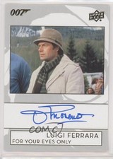 2019 James Bond Collection For Your Eyes Only John Moreno Luigi Ferrara Auto bc6