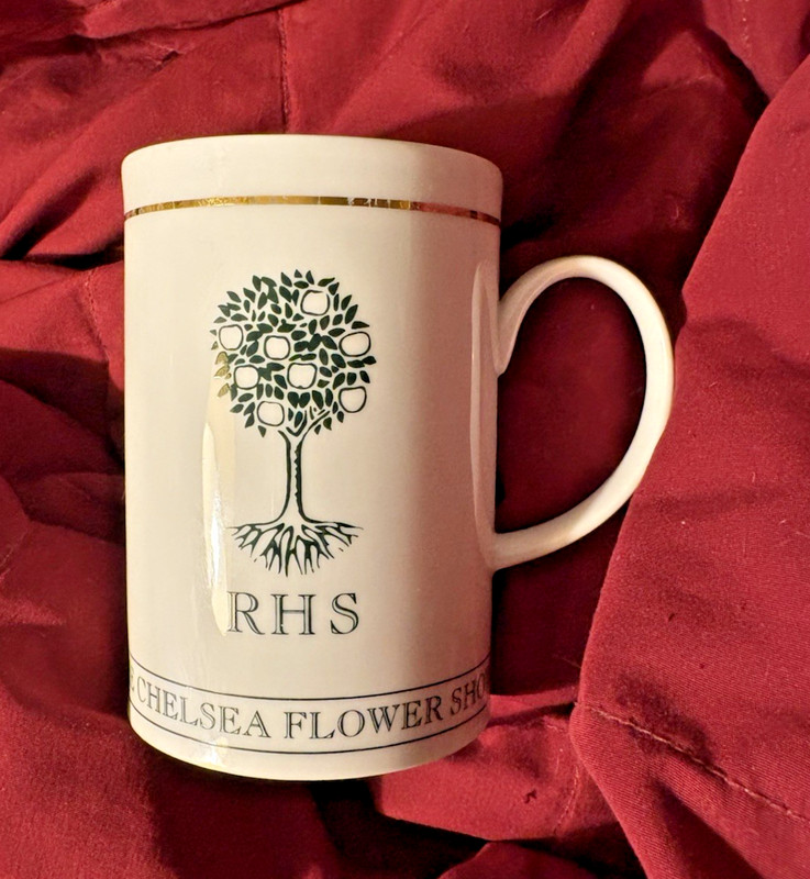 RHS Chelsea Flower Show Fine Bone China Mug Cup Official 