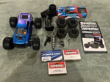 Arrma Granite Grom Brushed Metal Axle & Hex Set Proline Badlands MX Tires Body