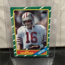Joe Montana Football Cards and Rookie Cards Checklist 21
