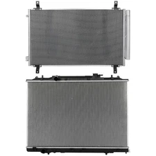 Radiator & AC Condenser Cooling For 2014-2020 Acura MDX 2016-2019 Honda Pilot