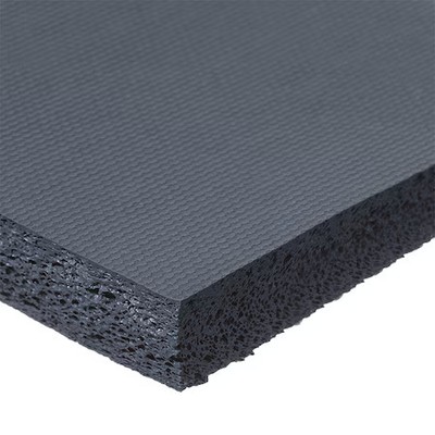 Foam Strip, Closed Cell, 1/2 In W, 10 Ft L, 1/16 In Thick, Blue,