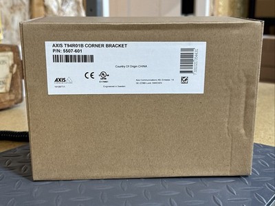 Axis Communications T94R01B Corner Bracket  P/N 5507-601 NEW