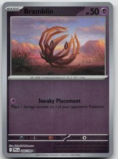 Bramblin 046/094 Common Phantasmal Flames Pokemon Reverse Holo Near Mint