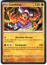 Landorus 053/086 Pokemon SV: Black Bolt Holo Rare NM