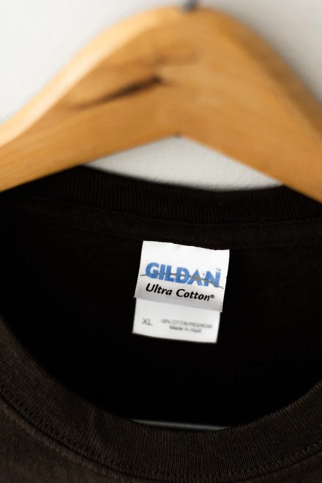 Camiseta dupla face vintage algodão selvagem Atlas Birds XL marrom Merritt refúgio de vida selvagem - Imagem 4 de 4