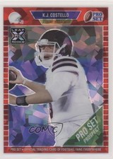 2021 Leaf Pro Set Metal Red Crystals 50/50 KJ Costello #49 no9