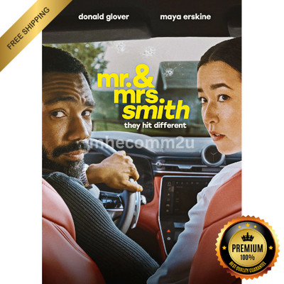 Mr. & Mrs. Smith TV Series Season 1 2024 DVD Full HD Eng All Region FreeShip-New