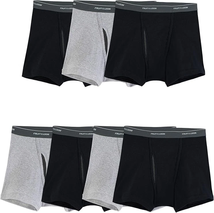 Fruit of the Loom Men's Lightweight Micro-Stretch Boxer Briefs