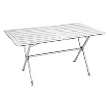 Brunner Tavolo da campeggio SILVER GAPLESS Level 6 Grigio (140x81x70cm) 0406077N