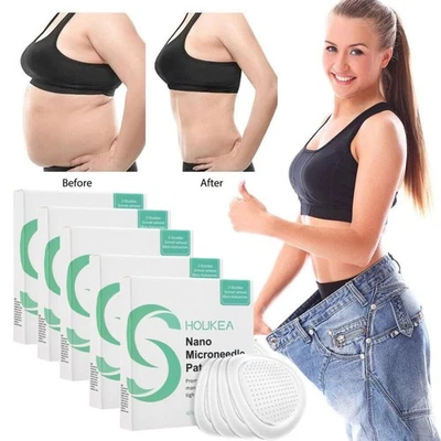 HOUKEA 4-40X Nano Micro-needle Patch Body Care Patch Unisex Slimming Microneedle Patch