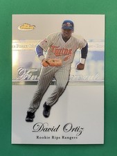 2007 Topps Finest David Ortiz Finest Moment #RFM-DO