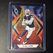 Panini Phoenix 2020 CeeDee Lamb Dallas Cowboys Rookie Card #106. rookie card picture