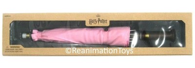 Harry Potter Store Chicago Rubeus Hagrid Pink Umbrella Wand New in Box NIB