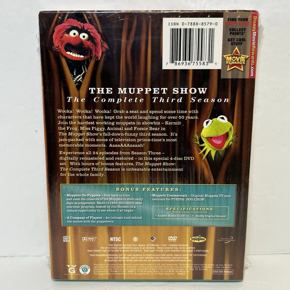 The Muppet Show - Season 3 DVD (4-Disc Set) - Image 2 of 4