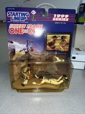   1999 STARTING LINEUP - SLU - MLB - CHIPPER JONES / LARRY WALKER - ONE-ON-ONE