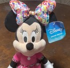 Disney Minnie Mouse Plush 9" Stuffed Toy Pink Polka Dot Dress Just Play — photo 4