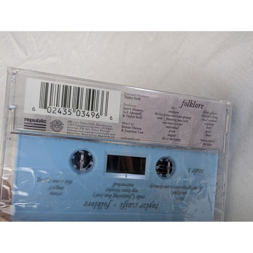Taylor Swift Folklore Cassette Tape In The Trees Sealed 2020 Limited Edition - Picture 9 of 15
