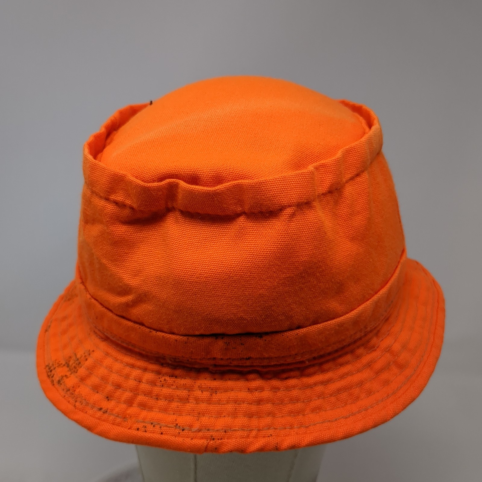 Unbranded Bucket Hat Medium Solid Orange Outdoor … - image 6