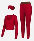 Savage X Fenty Snow Daze Sleep 3 piece Legging Set 2X — photo 10