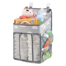 Accmor Hanging Baby Diaper Caddy Organizer Stacker Crib Changing Table Storage