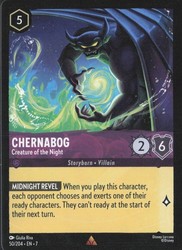 Chernabog - Creature of the Night 50/204 Archazia's Island Lorcana Rare