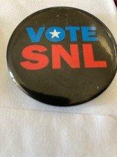 MAGNET Vote SNL Saturday Night Live Round authentique produit original