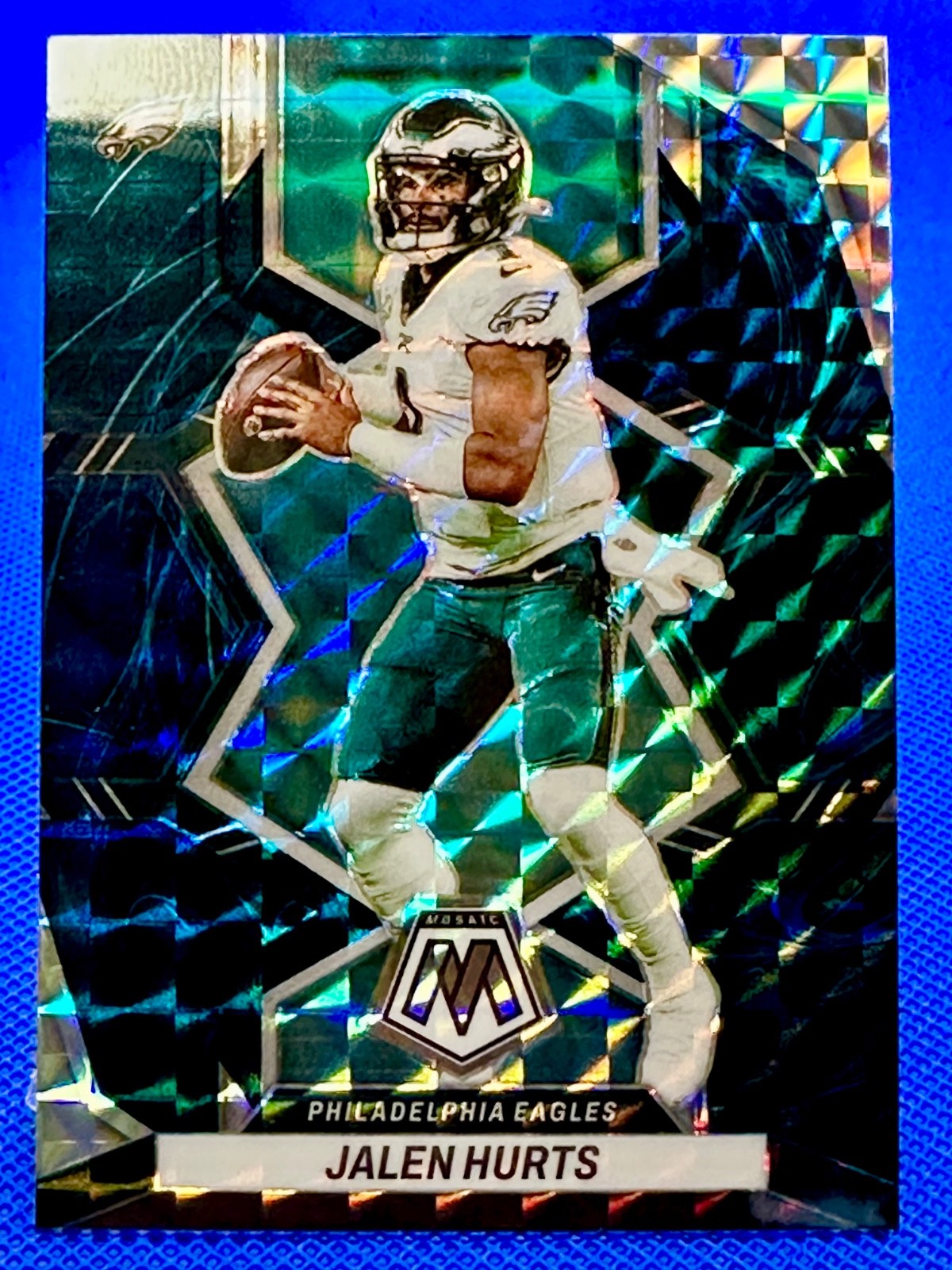 2022 Panini Mosaic - JALEN HURTS #156 Genesis Mosaic Prizm