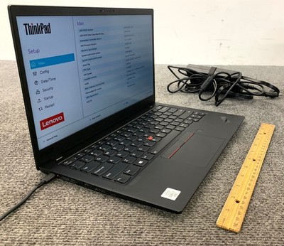 Lenovo ThinkPad X1C Gen 8 14'' i7-10610U 16GB RAM 512GB NVMe, Boots to BIOS
