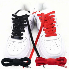 AF1 Premium Replacement Red /Black Shoelace 1...