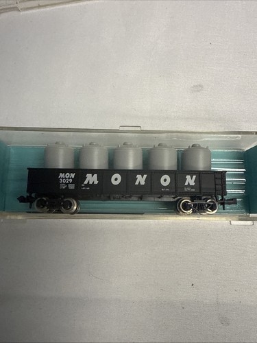 Tren modelo vagón góndola contenedor Monon 3029 escala N | Condition: Used