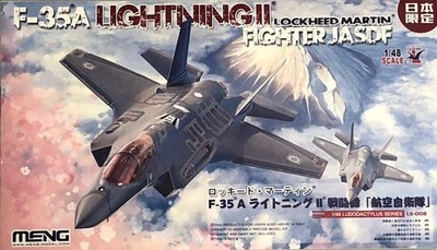 Meng Model 1/48 Scale F-35A Lightning Ii Fighter ''Japan Air Self-Defense Fo