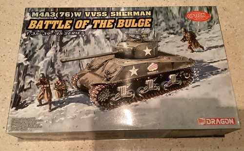 1/35 Dragon 6255 M4A3(76)W VVSS Sherman Battle Of The Bulge - Picture 1 of 3