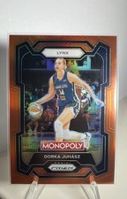 2024 Panini Prizm Monopoly WNBA - Dorka Juhasz #25 Orange Prizm /124