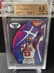 Michael Jordan 1996 Fleer #4 Total Michael Jordan 1996 Fleer #4 Total