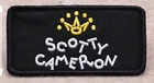 FABULOUS PRO GOLF EMBROIDERED IRON-ON MINI PATCH...VERY LIMITED!!!