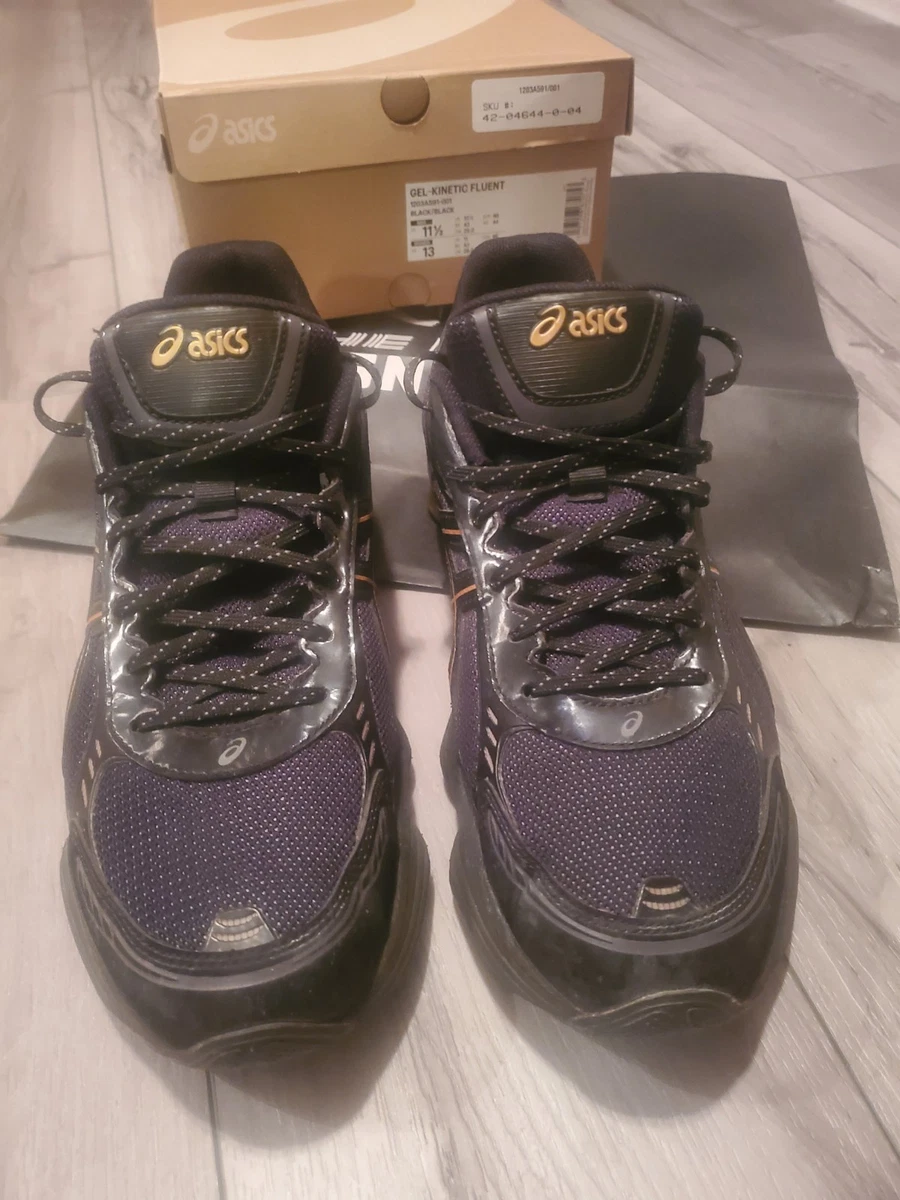 ASICS Gel Kinetic Fluent Black Gold for Sale | Authenticity