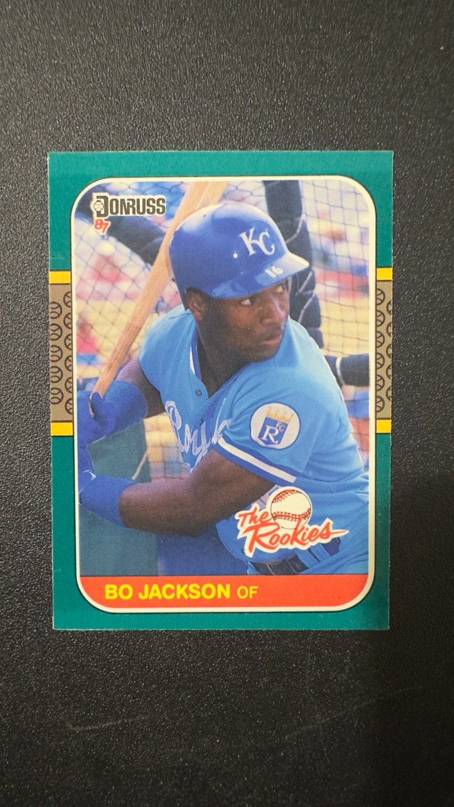 1987 Donruss The Rookies - #14 Bo Jackson (RC). Pack Fresh
