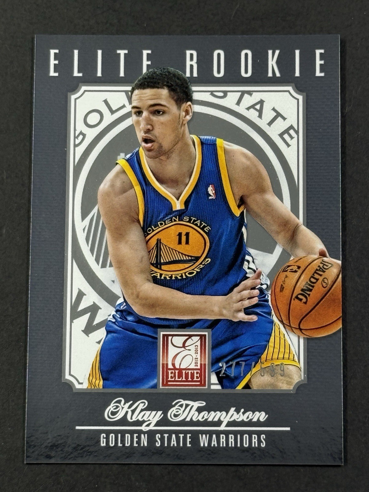 Klay Thompson 2012 Panini Elite Rookie #211 RC Silver /599 Warriors Mavericks