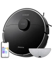 DreameTech Dreame Bot L10 Pro Robot Vacuum and Mop Cleaner RL55L - Black