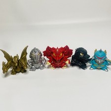 Lot of 5 Bandai Toho Godzilla Chibi Figures - MechaGodzilla Destoroyah Gigan 2"