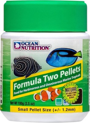 Ocean Nutrition Formula Two Marine Pellets Soft Moist Lower Protein Small 100g
